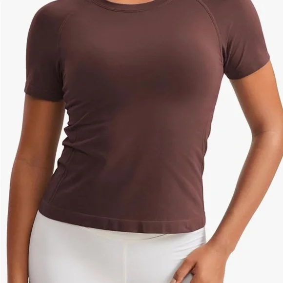 Brand New 7 Top Bundle NWT CRZ Yoga Seamless Hip length short sleeve 7 shirts - Picture 7 of 8